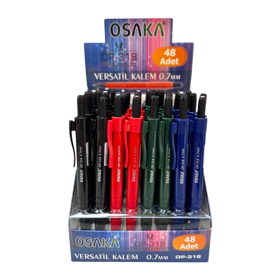 OSAKA OP-318 VERSATİL 0.7 UÇLU 48'Lİ PAKET